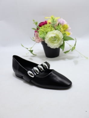 Baleriny damskie (36-41) H8-1038 BLACK