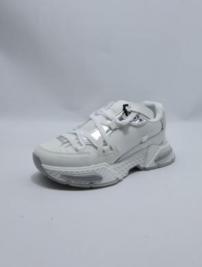 Buty sportowe damskie na płaskim (36-41) 1N-N8 WHITE