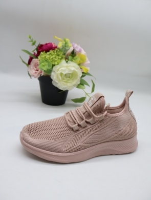 Buty sportowe damskie na płaskim (36-41) ABS-031-5 PINK