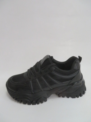 Sneakersy damskie niskie (36-41) BL277 BLACK