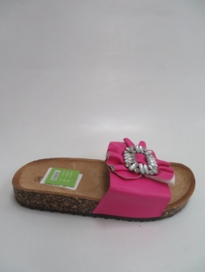 Klapki damskie na płaskim (36-41) 8054 FUCHSIA