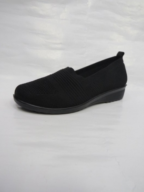 Mokasyny damskie na koturnie (39-43) DX8122 BLACK