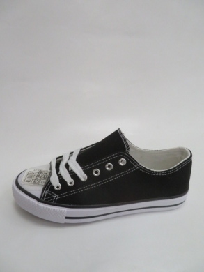Trampki damskie na płaskim (36-41) XTH-68-3 BLACK