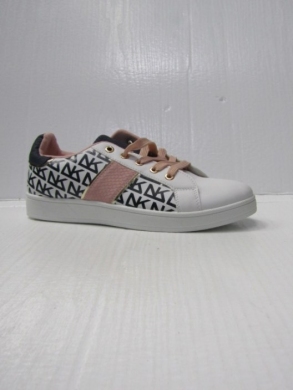 Trampki damskie na płaskim (36-41) QS-59 PINK/NAVY
