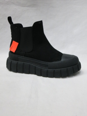 Botki damskie na płaskim (36-41) JS1152 BLACK