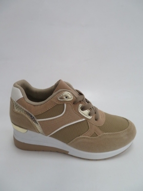 Sportowe Damskie na koturnie (36-41) LDLJ-57 CAMEL