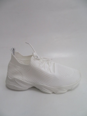 Buty sportowe damskie na płaskim (36-41) 2179 WHITE
