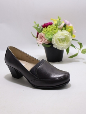 Półbuty damskie na obcasie (36-41) Q7114-3 GREY