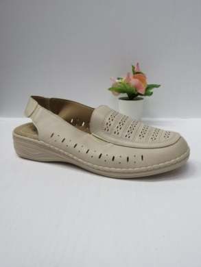 Sandały damskie na koturnie (39-43) DJ19-13 BEIGE