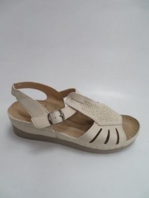 Sandały damskie na koturnie (36-41) 2816-2 BEIGE