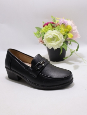 Półbuty damskie na obcasie (36-41) C-611 BLACK