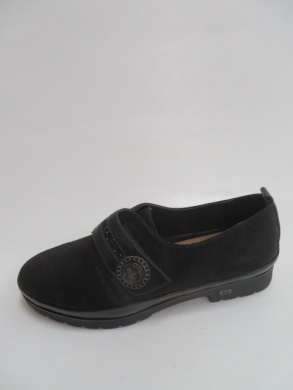 Półbuty damskie na płaskim (36-41) 793C BLACK