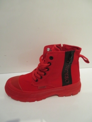 Trampki damskie na płaskim (36-41) GD-HR-31 RED