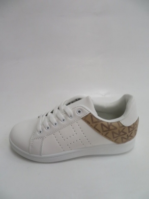 Buty sportowe damskie na płaskim (36-41) J76 KHAKI