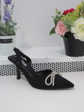 Sandały damskie na szpilce (36-41) H519 BLACK