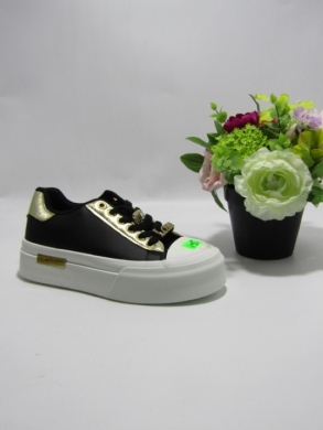 Buty sportowe damskie na płaskim (36-41) A88-196 BLACK