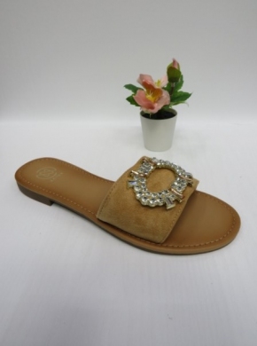 Klapki damskie na płaskim (36-41) 333-221 CAMEL