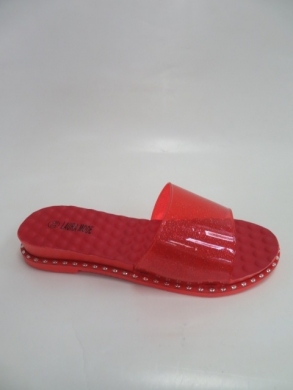 Klapki damskie na płaskim (36-41) LS-121 RED