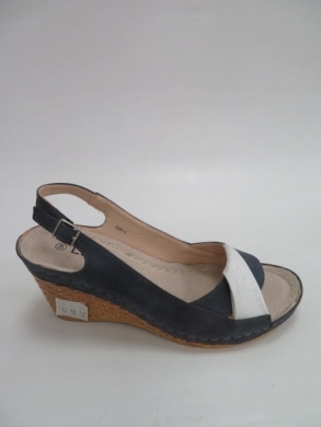 Sandały Damskie na koturnie (36-41) J5307-9 NA/SILVER