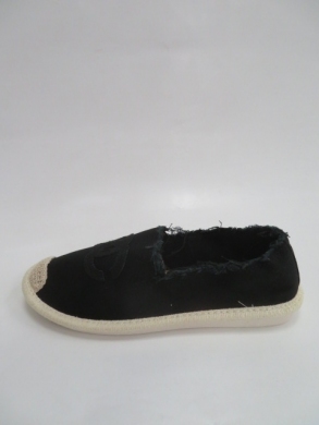 Tenisówki damskie na płaskim (36-41) 1936-1 BLACK