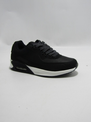 Buty sportowe damskie na płaskim (36-41) 7-7903-A2 BLACK-2