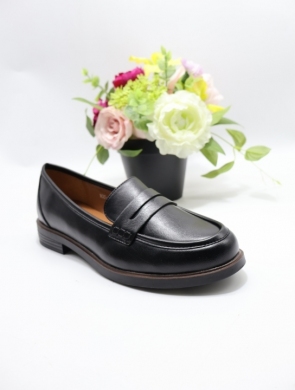 Mokasyny damskie na płaskim (36-41) YCC-118 BLACK