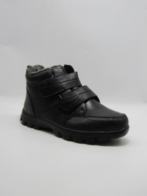 Botki męskie ocieplane (40-46) FL005-11K BLACK
