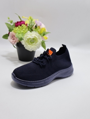 Buty sportowe damskie na płaskim (36-41) LW605 NAVY
