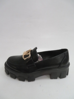Mokasyny Damskie na koturnie (36-41) NC118 BLACK
