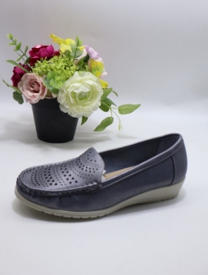 Mokasyny damskie na koturnie (36-41) YEHJ-232 BLUE