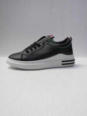 Buty sportowe damskie na płaskim (36-41) D235-1 BLACK