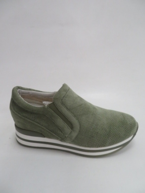 Buty sportowe damskie na koturnie (36-41) RQ259 GREEN
