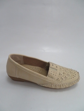 Półbuty damskie na płaskim (36-41) J5-20 BEIGE