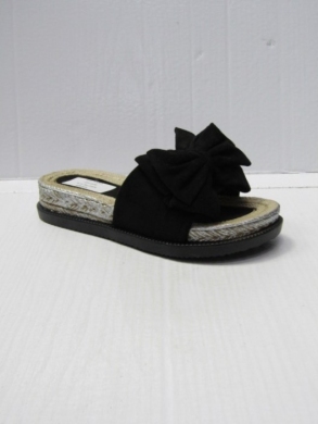 Klapki damskie na płaskim (36-41) BJ667 BLACK