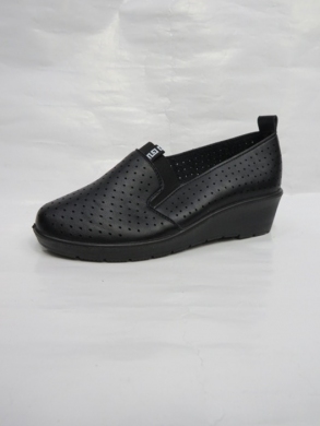 Półbuty damskie na płaskim (36-41) X8105 BLACK