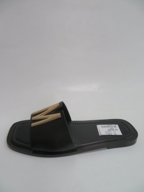Klapki damskie na płaskim (36-41) 5007 BLACK
