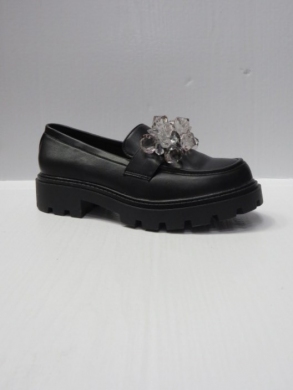 Mokasyny damskie na płaskim (36-41) T2289-1 BLACK