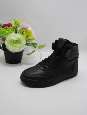 Buty sportowe damskie na płaskim (36-41) HL22308 ALLBLACK