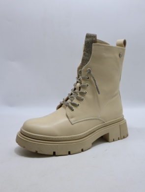Botki damskie na płaskim (36-41) HQ7746 BEIGE