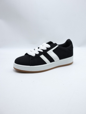 Buty sportowe damskie na płaskim (36-41) D26-1 BLACK