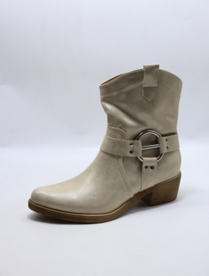 Botki damskie na obcasie (36-41) RXJ236 GOLD