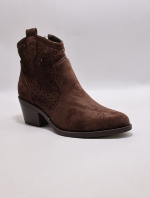 Botki damskie na obcasie (36-41) H260 BROWN