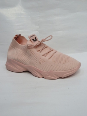 Buty sportowe damskie na płaskim (36-41) RJD-59 PINK