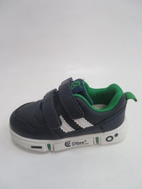 Buty sportowe chłopięce (21-26) E81 DBLUE/GREEN