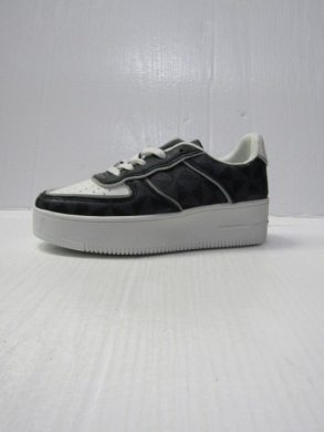 Buty sportowe damskie na płaskim (36-41) 8-23 BLACK