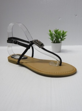 Sandały damskie na płaskim (36-41) 1165-1 BLACK