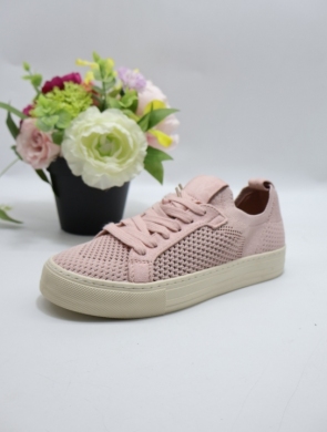 Buty sportowe damskie na płaskim (36-41) 607 PINK