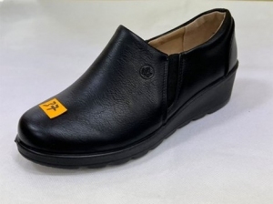 Półbuty damskie na płaskim (36-41) T01-1 BLAACK