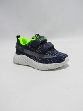 Buty sportowe chłopięce (21-26) L-153 BLUE/GREEN