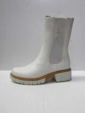 Botki damskie na płaskim (36-41) A768 WHITE
